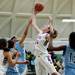 Dexter senior Emma Kill grabs a rebound in the game on Monday, Feb. 25. Daniel Brenner I AnnArbor.com
